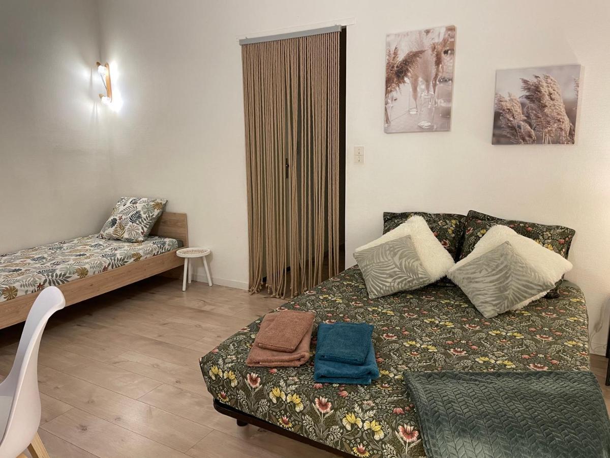 T2 Plein Centre Au 1Er Etage Avec Parking Prive Apartment Millau Bagian luar foto