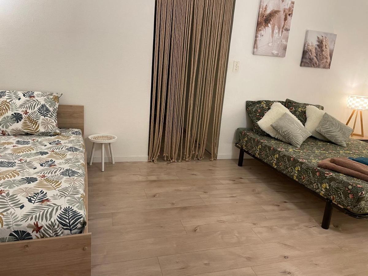 T2 Plein Centre Au 1Er Etage Avec Parking Prive Apartment Millau Bagian luar foto